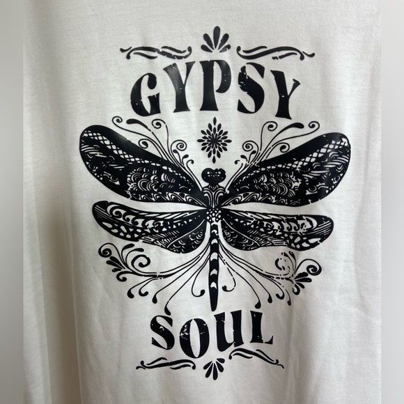 Tops - Beand New Gypsy Soul Graphic  Tank Top Size L Boho Style